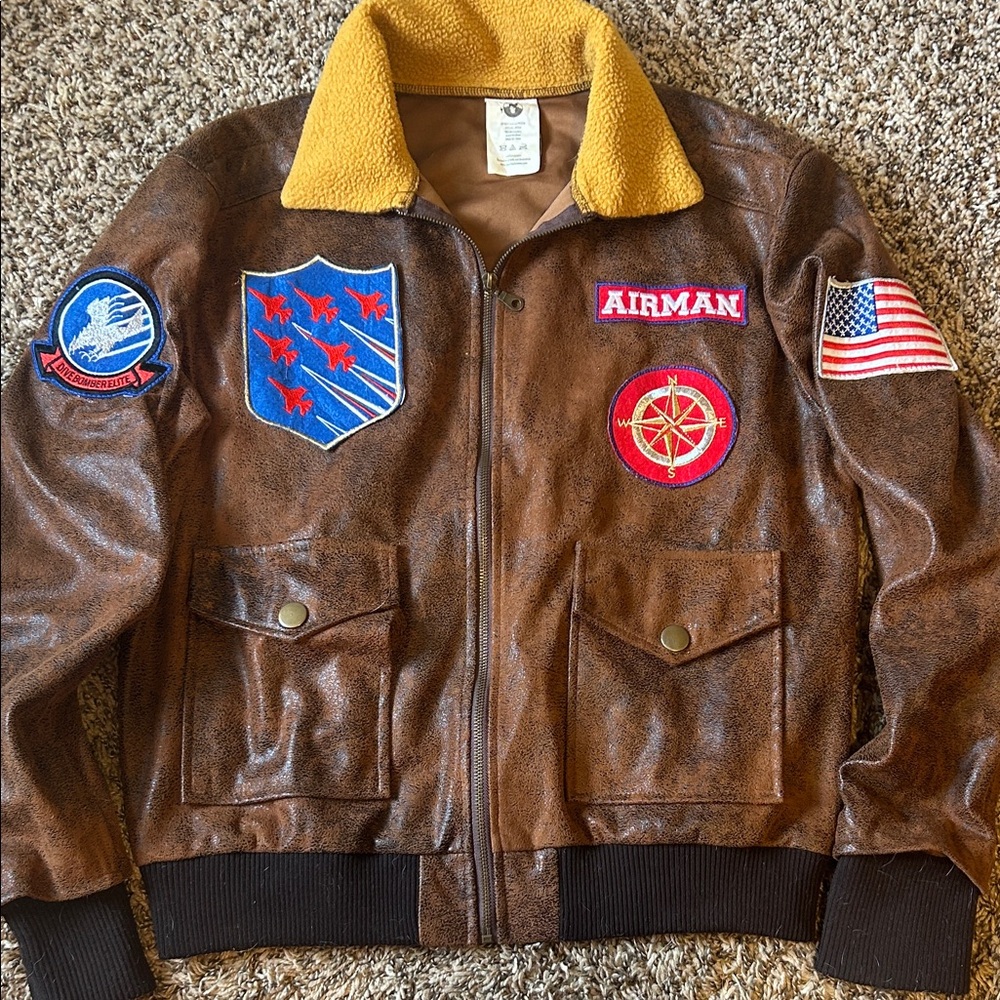 Spirit Of Halloween Top Gun Jacket size Medium